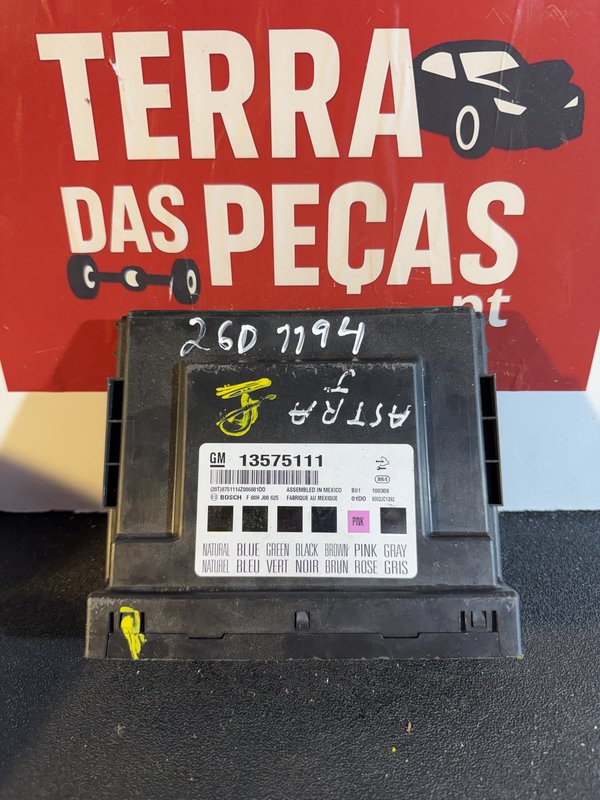 Modulo Eletronico Interior Opel 13575111