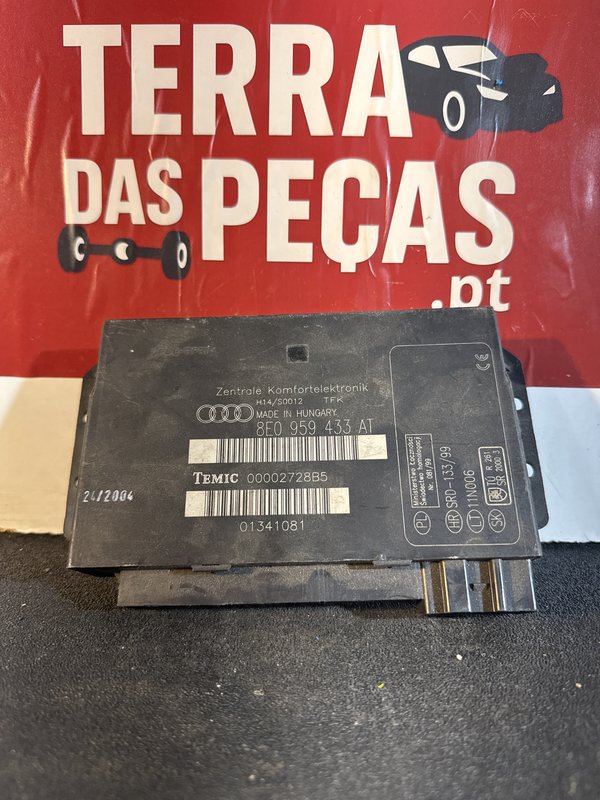 Modulo Eletronico Interior Audi A4 B6 8E0959433AT