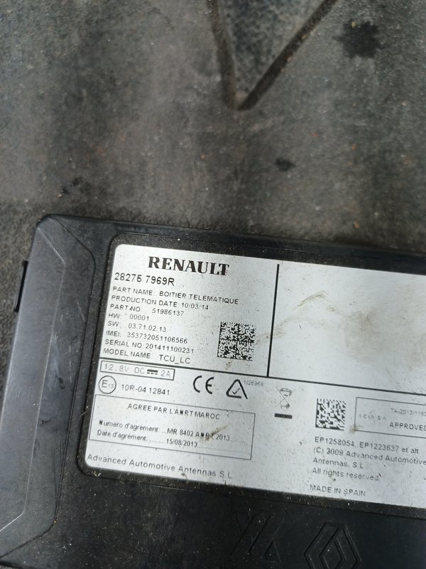 Modulo Eletronico Interior RENAULT MEGANE III 282757969R