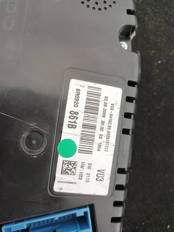 Quadrante VW POLO V 6R0920861B