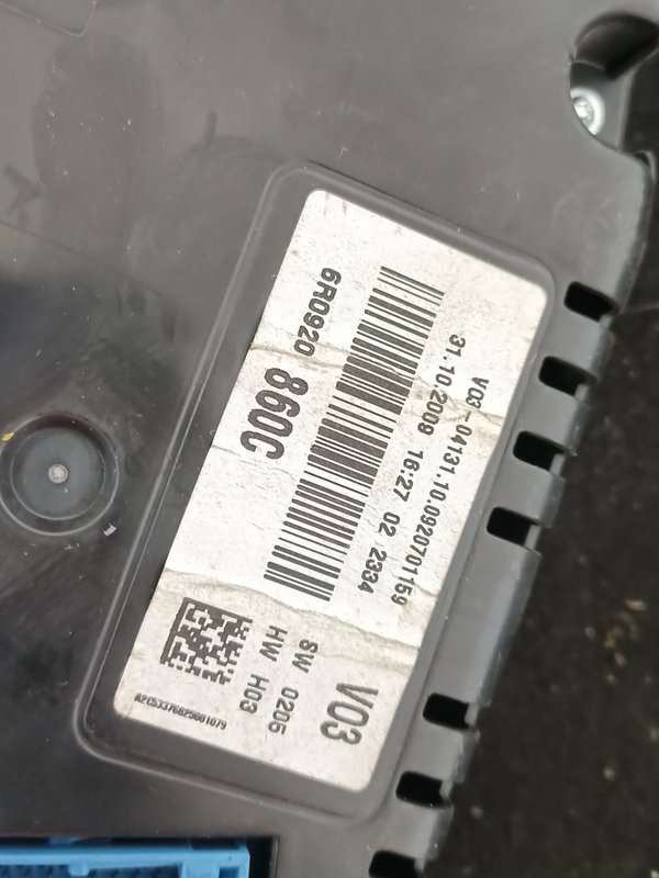Quadrante VW POLO V 6R0920860C
