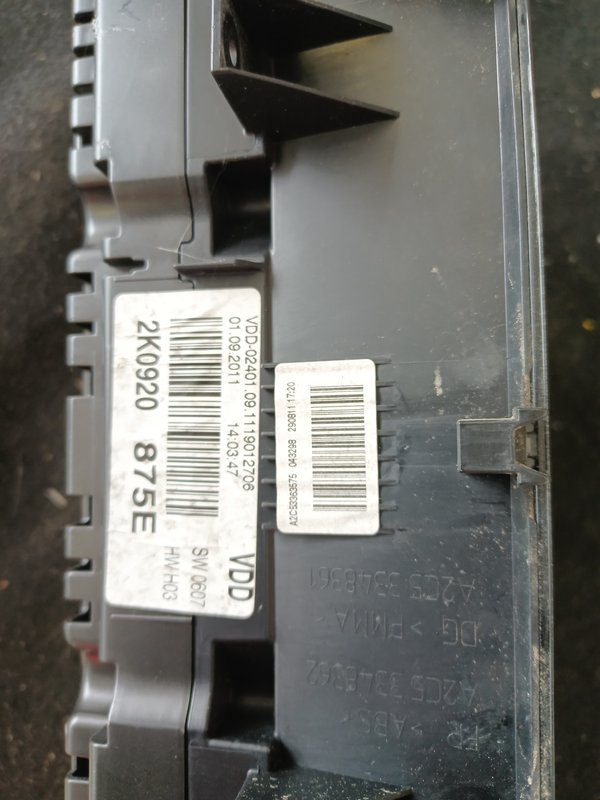 Quadrante VW CADDY III 2K0920875E