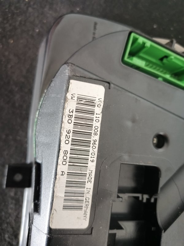 Quadrante VW PASSAT 3B0920800A