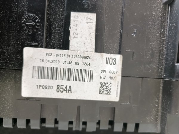 Quadrante SEAT LEON FR 1P0920854A