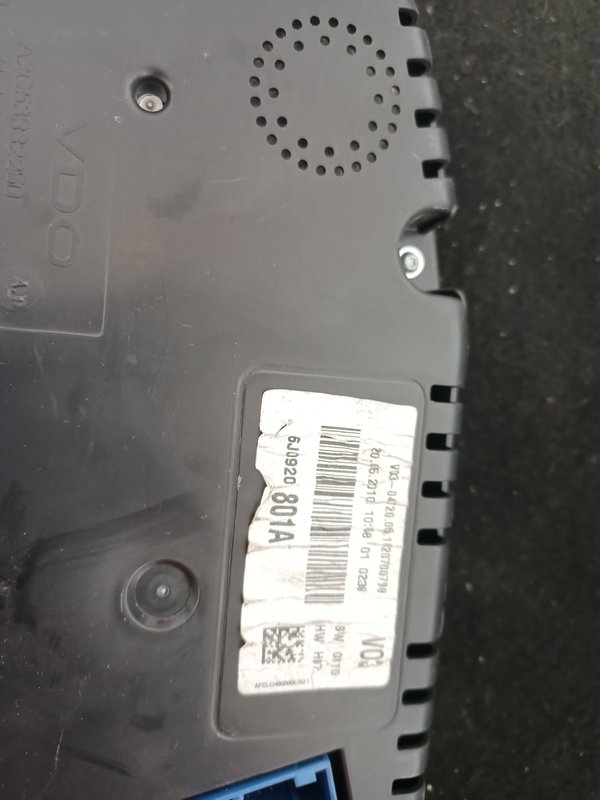 Quadrante SEAT IBIZA 6J0920801A