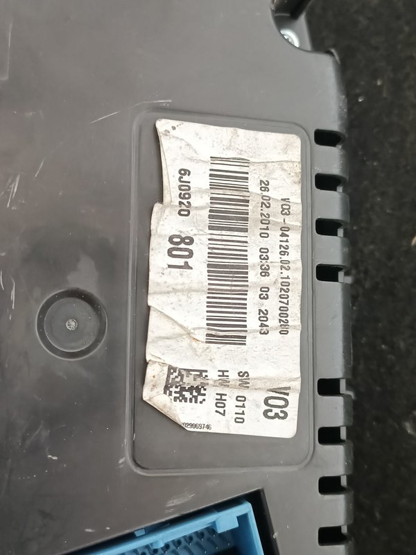 Quadrante SEAT IBIZA 6J0920801