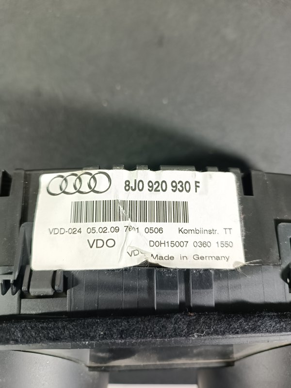 Quadrante Audi TT II 8J0920930