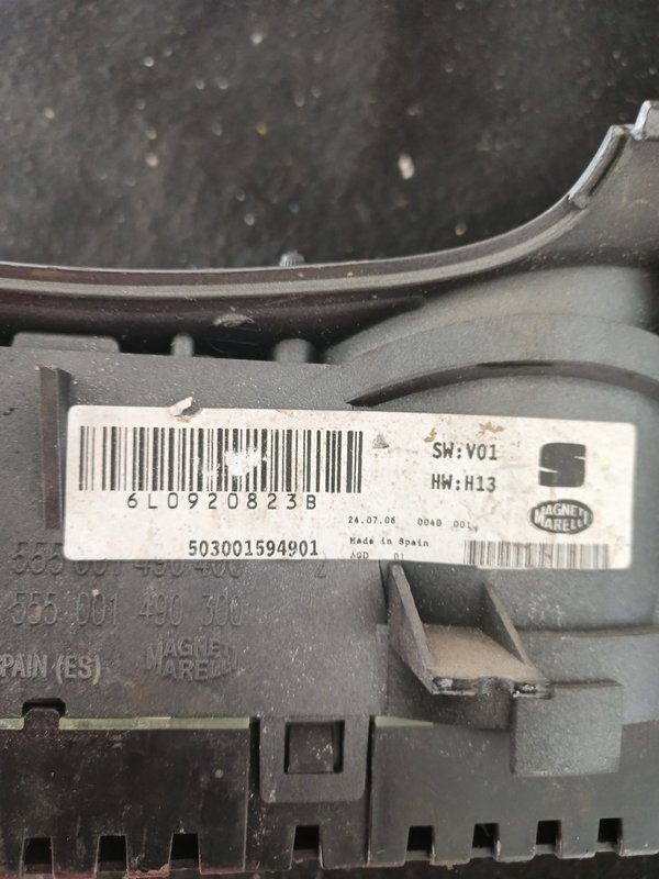 Quadrante SEAT IBIZA 6L0920823B