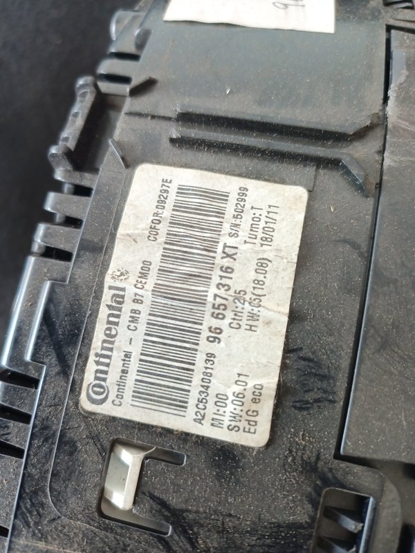 Quadrante CITROEN C4 96657316XT