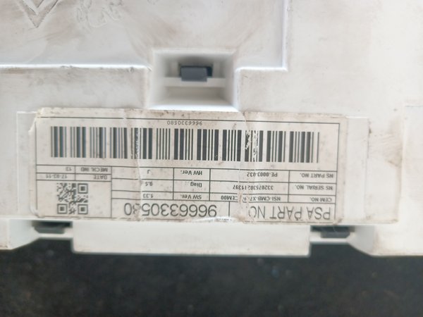 Quadrante CITROEN C5 9666330580