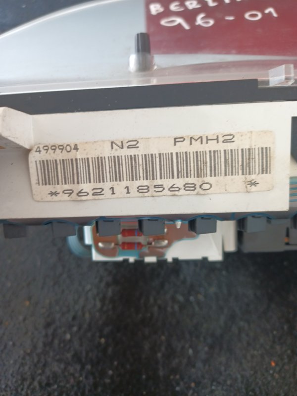 Quadrante CITROEN Berlingo 9621185680