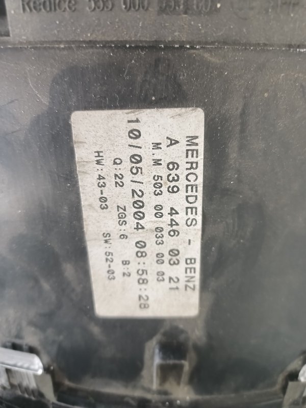 Quadrante MERCEDES A6394460321