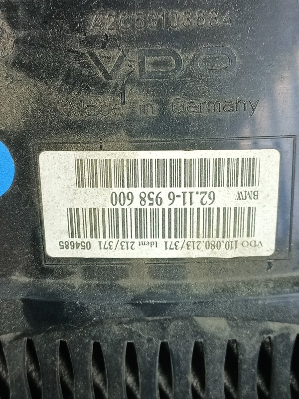 Quadrante Grupo BMW A2C53103634