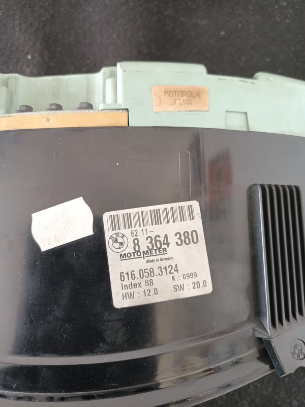 Quadrante Grupo BMW 62118364380