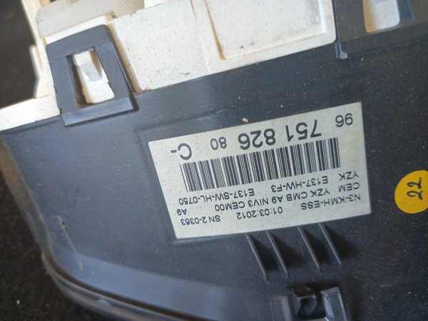 Quadrante PEUGEOT 208 9675182680C