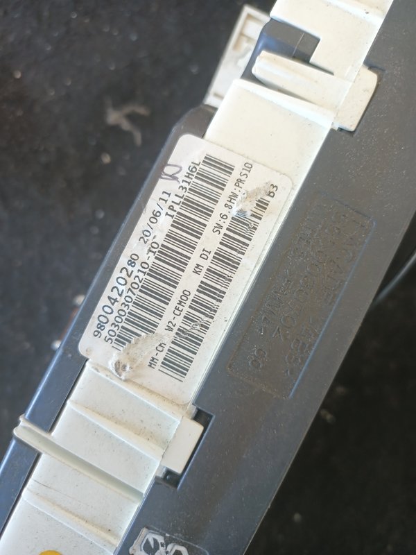 Quadrante PEUGEOT 508 9678565980