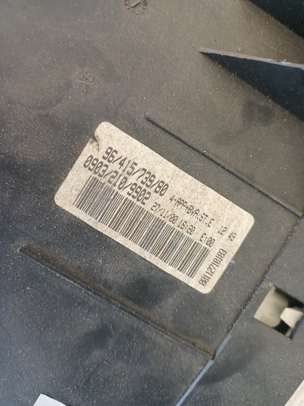 Quadrante PEUGEOT 206 9641573980