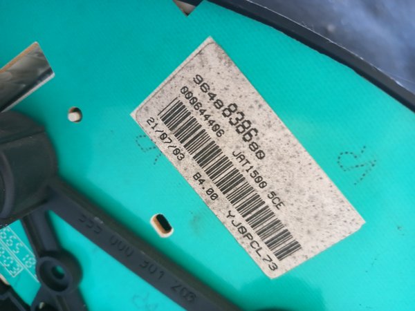 Quadrante PEUGEOT 206 9648838680