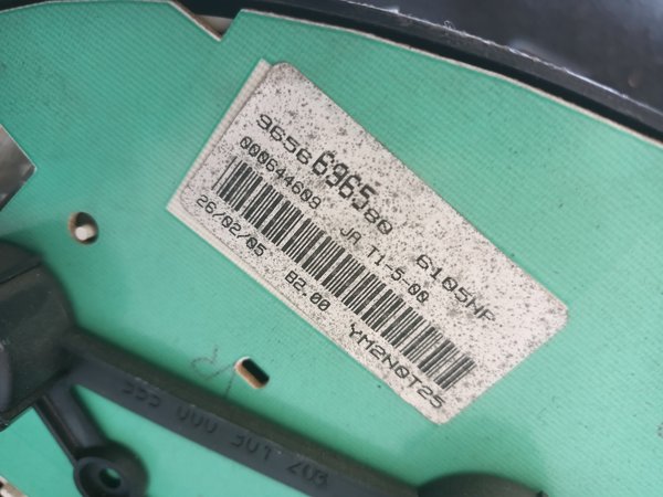 Quadrante PEUGEOT 206 9656696580