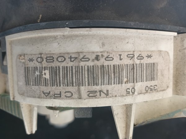 Quadrante PEUGEOT 306 9619194080