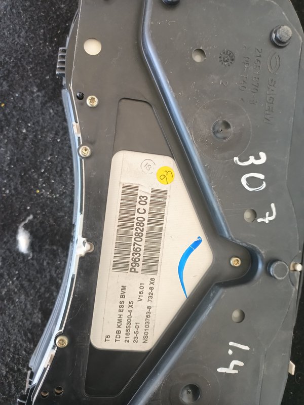 Quadrante PEUGEOT 307 9636708280C03
