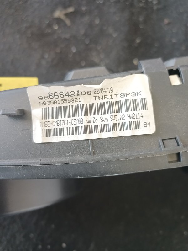 Quadrante PEUGEOT 308 9666642180