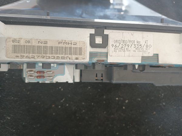 Quadrante CITROEN SAXO 9627933580