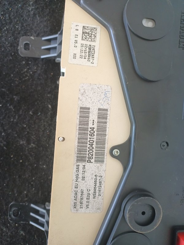 Quadrante RENAULT CLIO II 8200401604