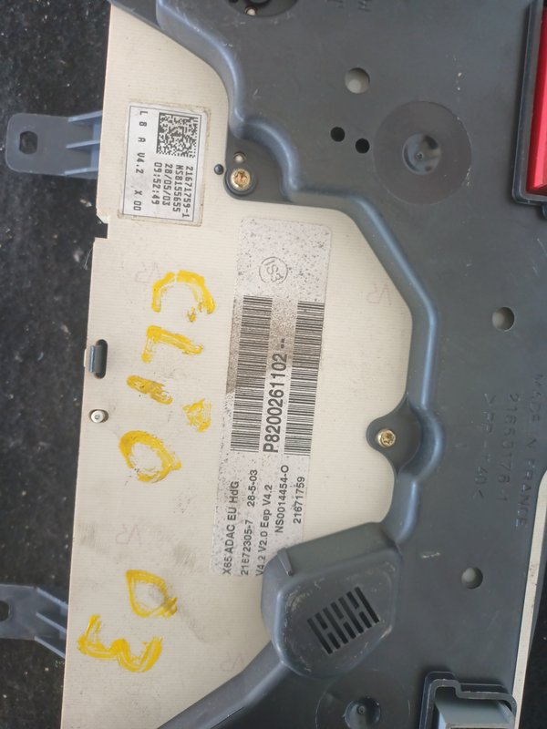 Quadrante RENAULT CLIO II 8200261102