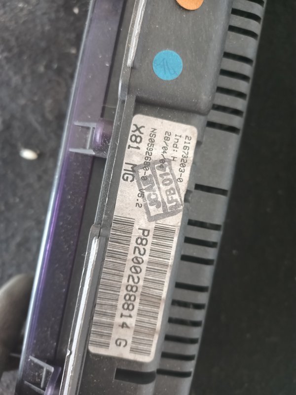 Quadrante RENAULT ESPACE IV P8200288814G