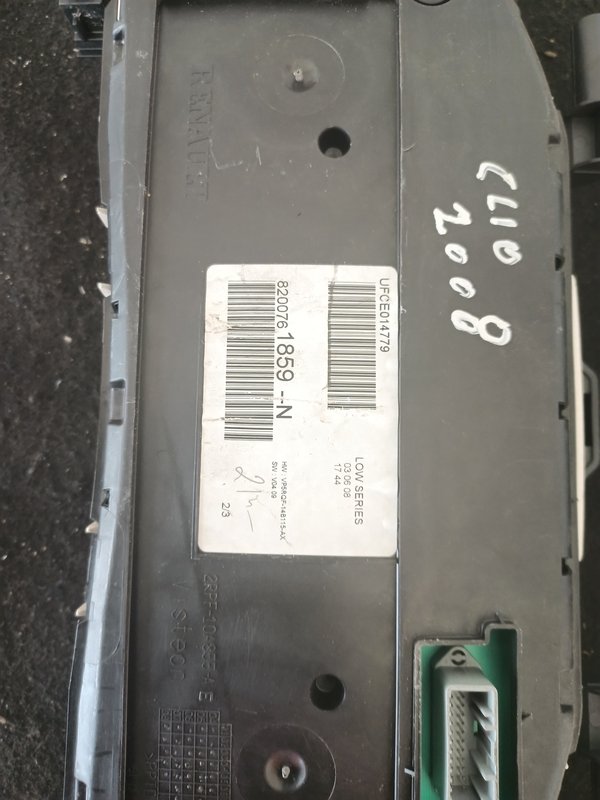 Quadrante RENAULT CLIO III 8200761859N