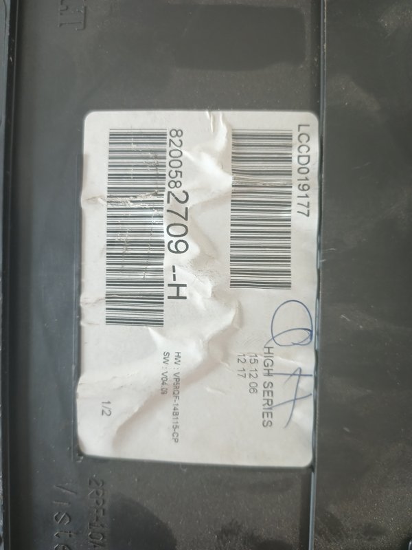 Quadrante RENAULT CLIO III 8200582709H