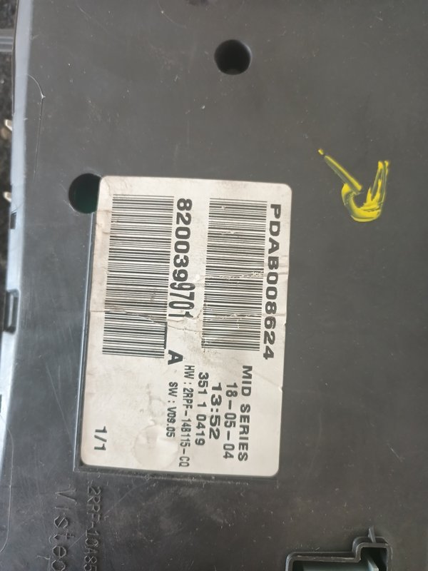 Quadrante RENAULT MEGANE II 8200399701A