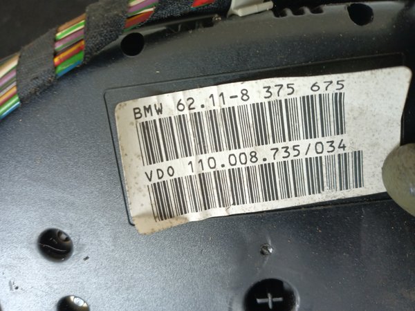 Quadrante Grupo BMW 62118375675