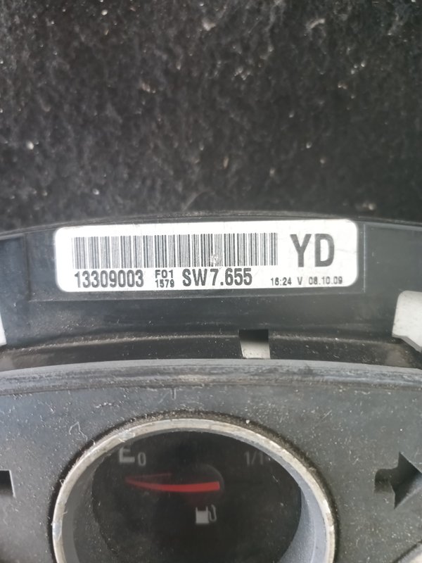 Quadrante OPEL ASTRA H 13309003