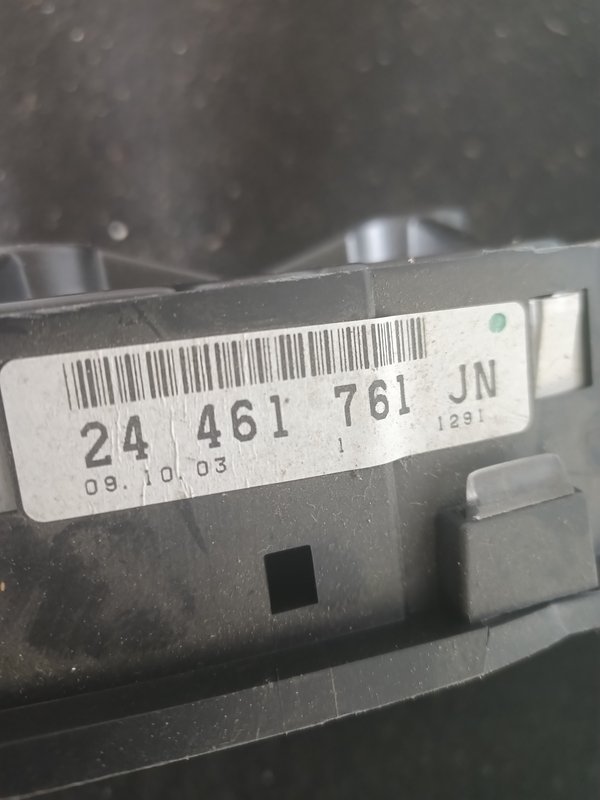 Quadrante OPEL ZAFIRA A 24461761JN