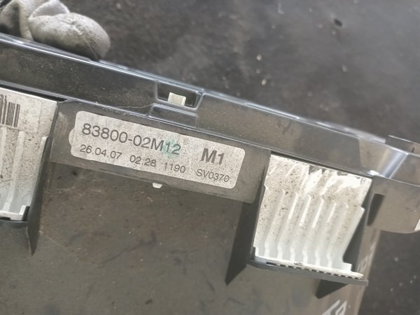Quadrante TOYOTA AURIS 8380002M12