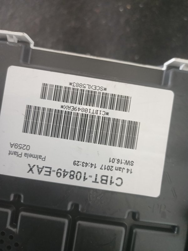 Quadrante FORD FIESTA C1BT10849EAX