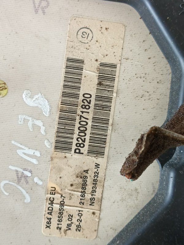 Quadrante RENAULT 8200071820