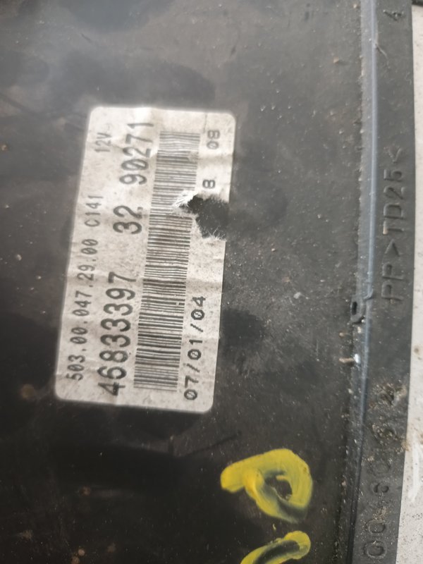 Quadrante FIAT PUNTO 46833397