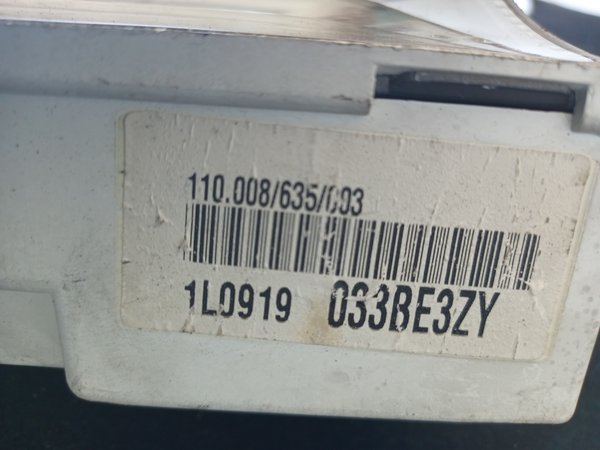 Quadrante SEAT TOLEDO I 1L0919033BE3ZY
