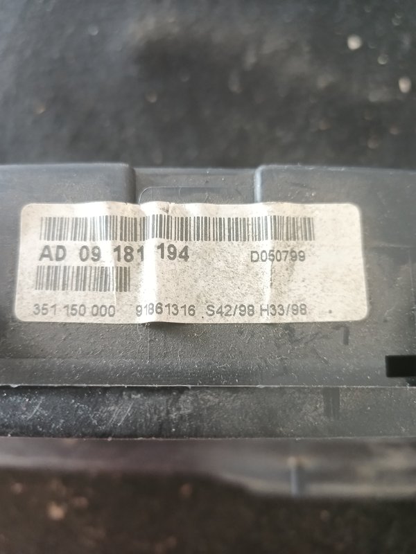 Quadrante OPEL ASTRA G AD09181194