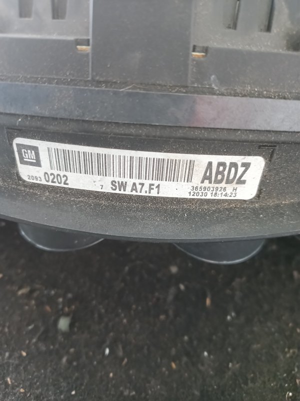 Quadrante OPEL Insignia A 20930202