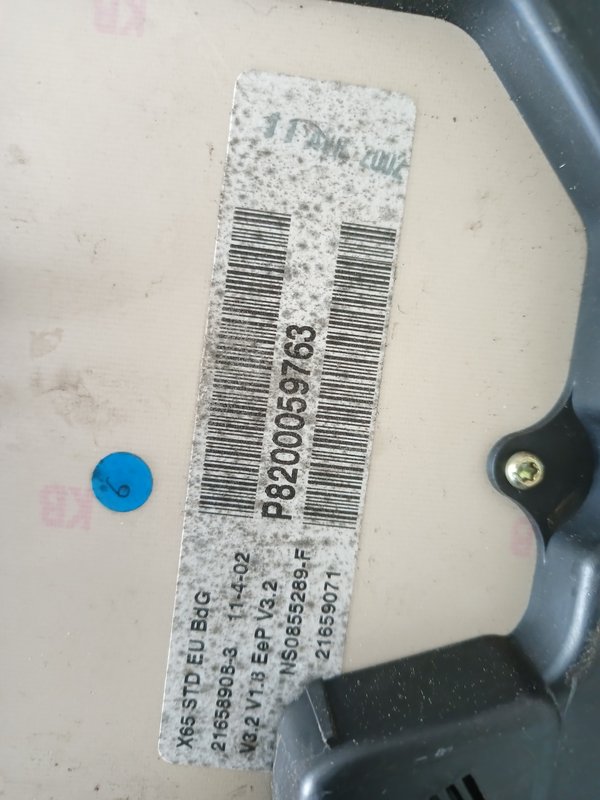 Quadrante RENAULT CLIO II 8200059763