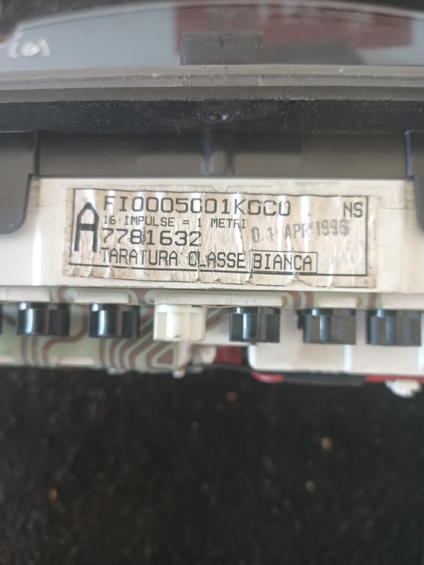 Quadrante FIAT BRAVO 7781632