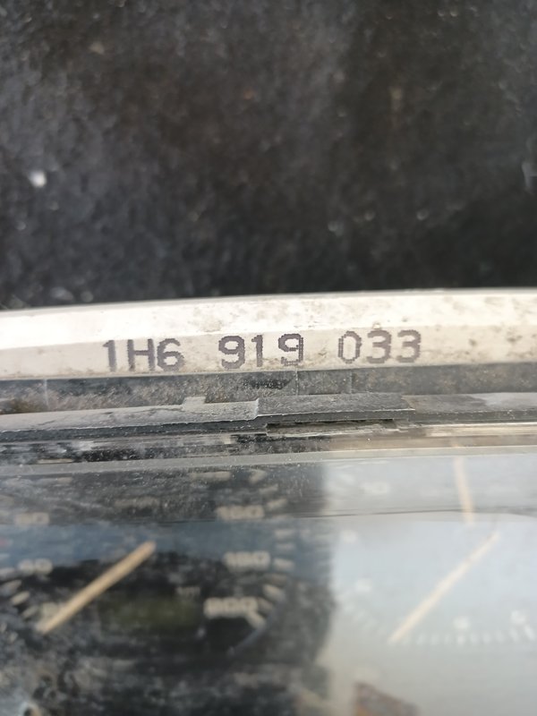 Quadrante VW GOLF III 1H6919033