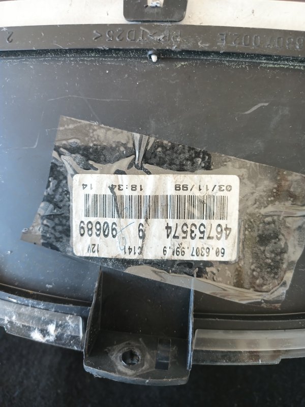 Quadrante FIAT PUNTO 606307002E