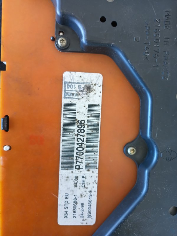 Quadrante RENAULT MEGANE P7700427896