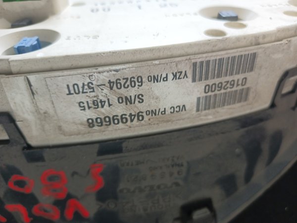 Quadrante VOLVO S80 69294570T