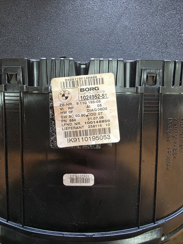Quadrante BMW E81 1024952-51